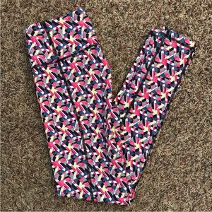 Like New! VSX Geo Print Tights